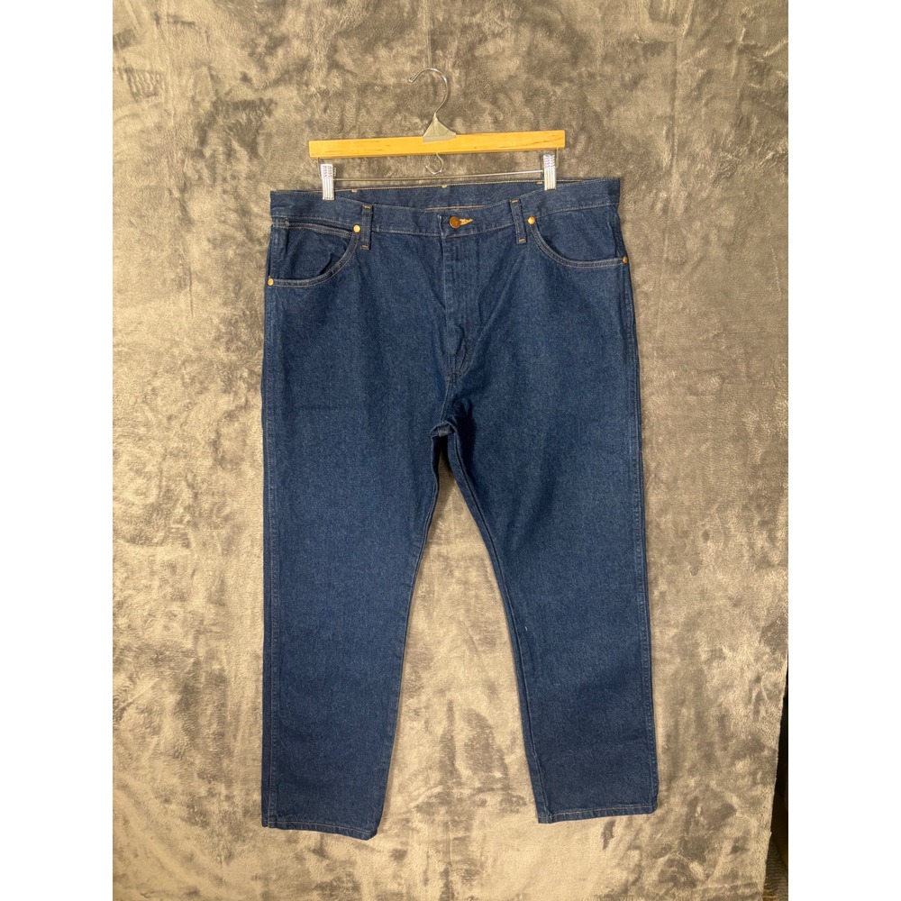 Wrangler Cowboy Cut Relaxed Fit Jeans Mens 40x30 Dark Wash Blue Denim Pants